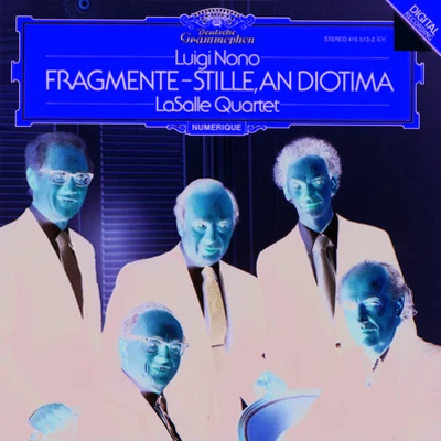 LaSalle Quartet Fragments - Stillness, For Diotima - for string quartet