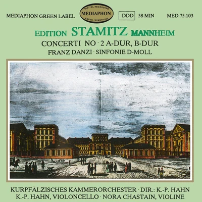 Klaus-Peter HahnLuigi BoccheriniLes Soloists de Bourgogne Edition Stamitz Mannheim, Vol. 3