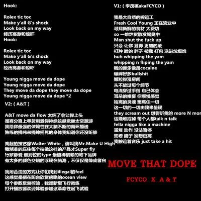 Move That ****(Prod By.FCYCO)-FCYCOATYANG 专辑 ATYANG