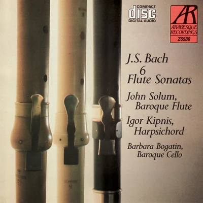 Ronna AyscueIgor Kipnis Bach: Six Flute Sonatas