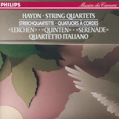 Haydn: 3 string quartets opp.3 no.5, 64 no.5 76 no.2 專輯 Quartetto Italiano