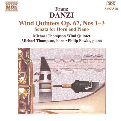 DANZI: Wind Quintets, Op. 67, Nos. 1-3 專輯 Philip Fowke