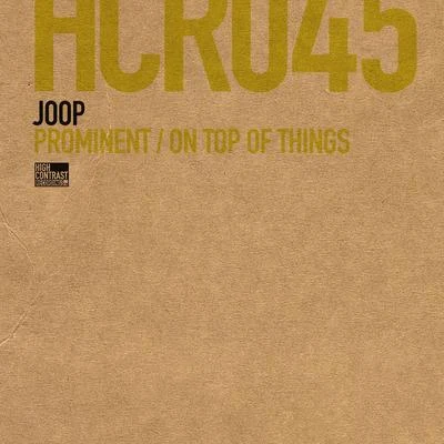 ProminentOn Top of Things 專輯 Joop