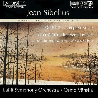 SIBELIUS: KareliaKuolemaValse triste 專輯 Osmo Vänskä