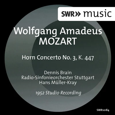 Hans Müller-KrayFritz WunderlichHans Müller-KrayBayerisches StaatsorchesterBayerisches StaatsorchesterFritz Wunderlich MOZART, W.A.: Horn Concerto No. 3