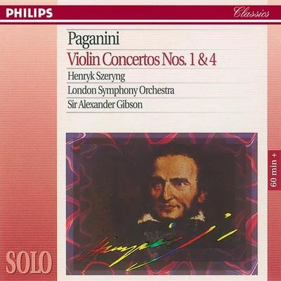 Paganini: Violin Concertos Nos. 1 & 4 專輯 Sir Alexander Gibson