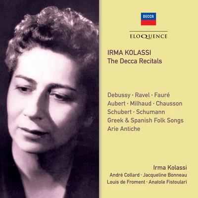 Irma Kolassi - The Decca Recitals 專輯 Irma Kolassi