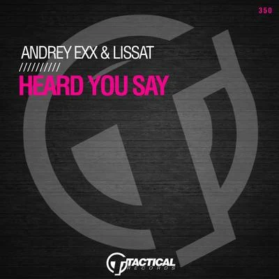 Heard You Say 專輯 Andrey Exx/Sebastien/Paolo M./Falko Niestolik/Steve Mac