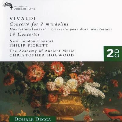 Christopher Hogwood Vivaldi: 14 Concertos (for Mandolin, Flute, Trumpet, Violin,etc.)