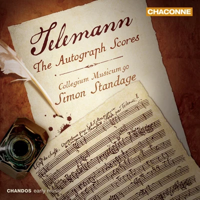 Simon StandageCatherine Weiss TELEMANN, G.P.: Overtures (Suites) - TWV 55:F16, A7, D23FanfareDivertimento (The Autograph Scores) (Collegium Musicum 90, Standage)