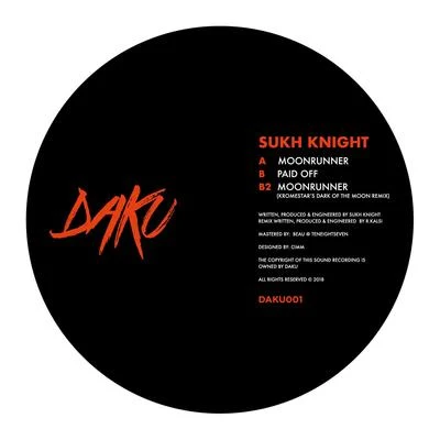 Moonrunner EP 专辑 Mystry/Sukh Knight