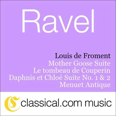 Maurice Ravel, Daphnis Et Chloé Suite No. 1 专辑 Ensemble instrumental de Paris/Louis de Froment