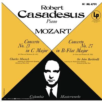 Mozart: piano concertos no是. 21 27 (remastered) 專輯 Robert Casadesus