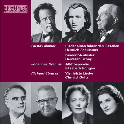 Elisabeth HöngenKarl BohmTorsten Ralf Lieder von Gustav Mahler, Johannes Brahms und Richard Strauss