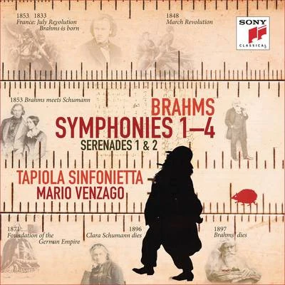 Brahms: symphonies no是. 1-4, Serena的SN OS. 1 2 專輯 Tapiola Sinfonietta