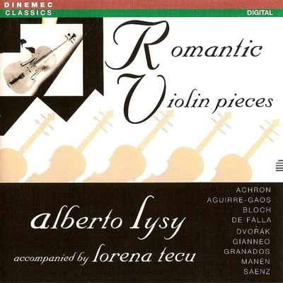 Alberto LysySophia Reuter Romantic Violin Pieces