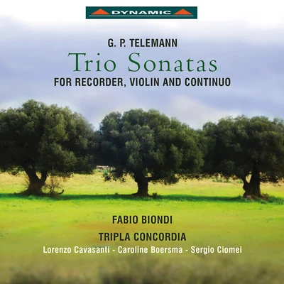 TELEMANN, G.P.: Trio Sonatas (Biondi, Tripla Concordia) 专辑 Fabio Biondi