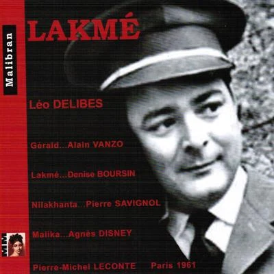 Delibes: Lakmé (Paris 1961) 專輯 Alain Vanzo