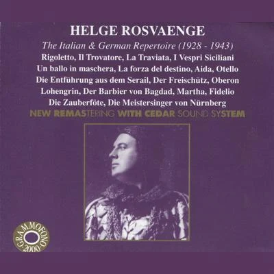 Helge Rosvaenge: The Italian German Repertoire 专辑 Helge Rosvaenge/HR-Sinfonieorchester Frankfurt/Trude Eipperle/Kurt Schröder