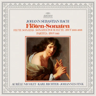 Karl RichterPeter SchreierMünchener Bach-Orchester Bach: Partita BWV 1013, Flute Sonatas BWV 1033, 1034 & 1035