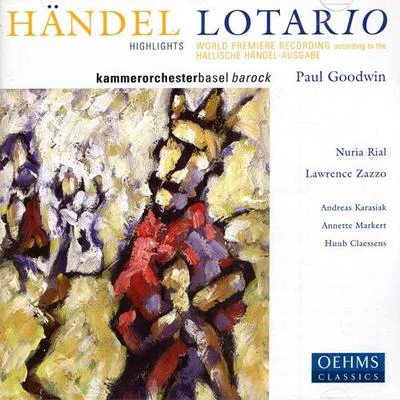 Lawrence Zazzo HANDEL: Lotario