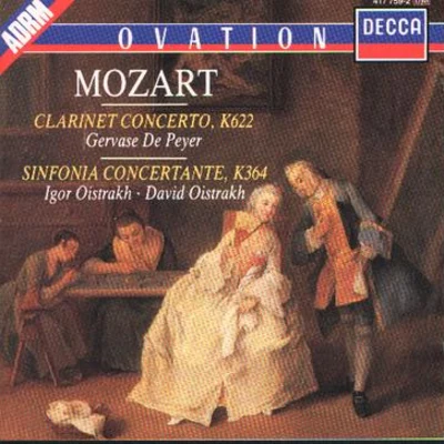 Mozart: Clarinet Concerto, K622; Sinfonia Convertante, K364 專輯 Alice Chalifoux/Gervase de Peyer/Pierre Boulez/Michel Dalberto/Claude Debussy