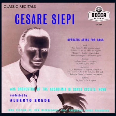 Cesare Siepi: Operatic Arias for Bass 專輯 Cesare Siepi