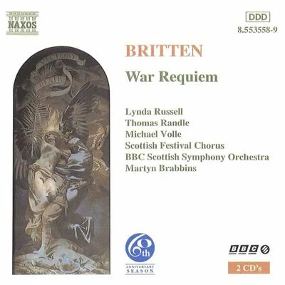 BRITTEN: War Requiem 專輯 Martyn Brabbins/Artur Pizarro/Radio-Philharmonie Hannover des NDR