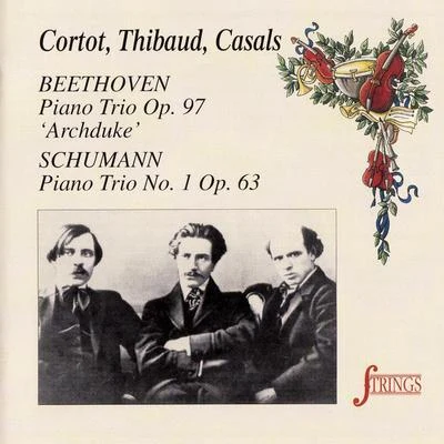 Beethoven & Schumann: Piano Trios 專輯 Alfred Cortot