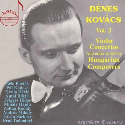 Dénes Kovács, Vol. 3: Hungarian Composers 專輯 Ervin Lukacs