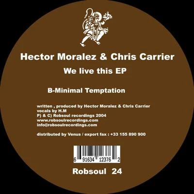 We Live This EP 專輯 Chris Carrier