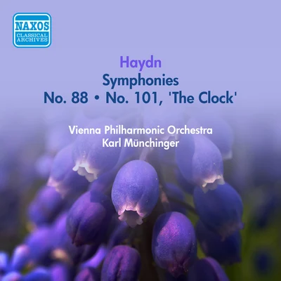 HAYDN, J.: Symphonies Nos. 88 and 101, "The Clock" (Vienna Philharmonic, Munchinger) (1954) 專輯 Karl Munchinger