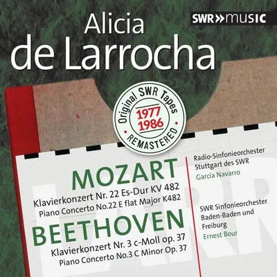 MOZART, W.A.: Piano Concerto No. 22BEETHOVEN, L. van: Piano Concerto No. 3(Original SWR Tapes 1977-1986 Remastered) (Larrocha, Navarro, Bour) 專輯 Alicia De Larrocha