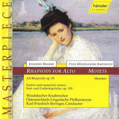 Lioba Braun Brahms: Rhapsody for Alto - Mendelssohn: Motets