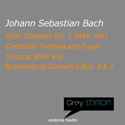 Grey Edition - Bach: Violin Concerto No. 1, BWV 1041 & Toccata, BWV 916 专辑 Christiane Jaccottet