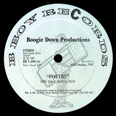 PoetryElementary 專輯 Boogie Down Productions/A Tribe Called Quest/Hyde/Utah Saints/KRS-One