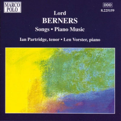 Ian Partridge Berners: SongsPiano Music