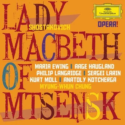 Philip LangridgeJohn TomlinsonPeter HallElise RossDavid AthertonGeorge MichaelFelicity PalmerRichard SuartJohn Mordlermen是voice soft和Liverpool philharmonic choir Shostakovich: Lady Macbeth of Mtsensk