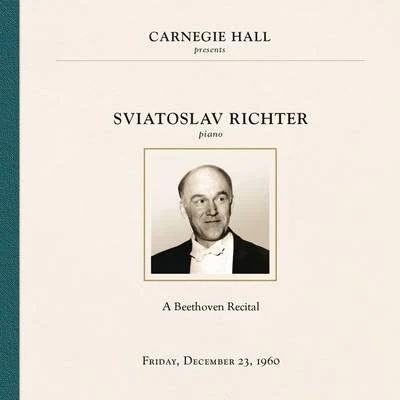 Sviatoslav Richter at Carnegie Hall, New York City, December 23, 1960 專輯 Sviatoslav Richter