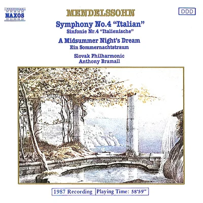 Slovak Philharmonic Orchestra Mendelssohn: symphony no. 4amid summer nights dream (excerpts) 歌詞