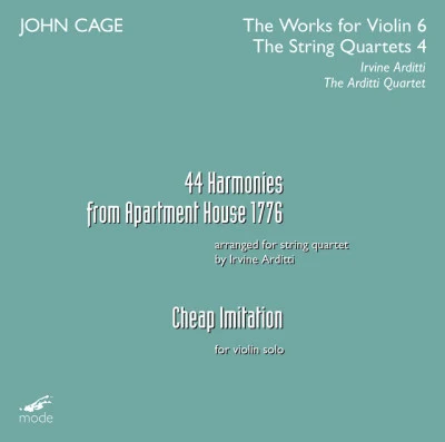 cage: the works for violin, Vol. 6 the string quartets, Vol. 4 專輯 Arditti Quartet