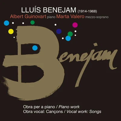 Lluís Benejam I Agell: Obra Per a Piano I Vocal 专辑 Miquel Bofill/Albert Guinovart