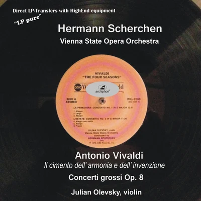 VIVALDI, A.: Concerti grossi, Op. 8, Nos. 1-12 (LP Pure, Vol. 7) (Olevsky, Vienna State Opera Orchestra, Scherchen) (1958) 專輯 Hermann Scherchen/Orchester der Wiener Staatsoper/Mimi Coertse/Lucretia West