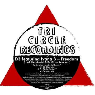 Freedom (incl. DJ Circle & Hornbostel Mixes) 专辑 K6y/D3/Ep$on