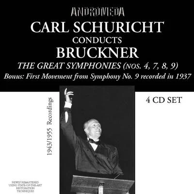 BRUCKNER, A: Symphonies Nos. 4, 7, 8, 9 (The Great Symphonies) (North German Radio Symphony Orchestra, Schuricht) (1955) 專輯 Carl Schuricht/Clara Haskil/Henry Swoboda/Paul Sacher/Carlo Zecchi