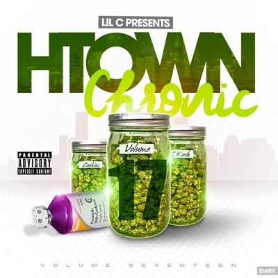 H-Town Chronic 17 專輯 lil C/Renizance/Immortal Soldierz