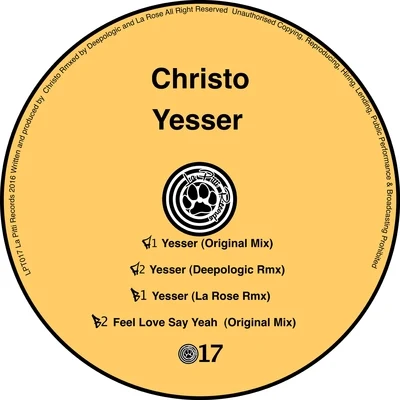 Yesser 專輯 Christo/Jeff Sharel/Andre Lodemann/Andreas Saag/Paskal