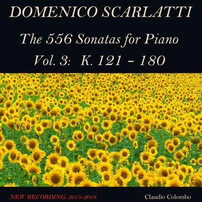 Domenico Scarlatti: The 556 Sonatas for Piano - Vol. 3: K. 121 - 180 專輯 Claudio Colombo/Emmanuel Chabrier