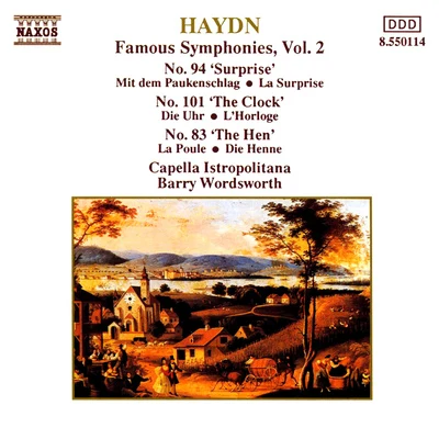 Capella Istropolitana Haydn: symphonies, Vol. 2 (no是. 83, 94, 101) 歌詞