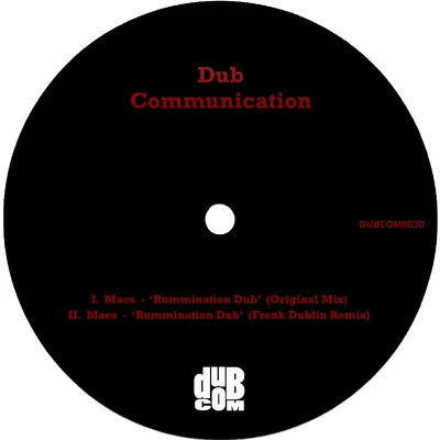 Rumination Dub 專輯 Maës